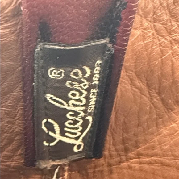 Lucchese Men’s 11.5 Handmade Black Cherry Full Quill Ostrich Cowboy Boots - Picture 2 of 7